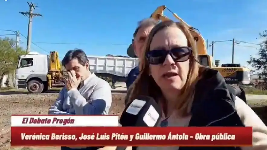 Verónica Berisso, José Luis Pitón y Guillermo Ántola – Obra pública