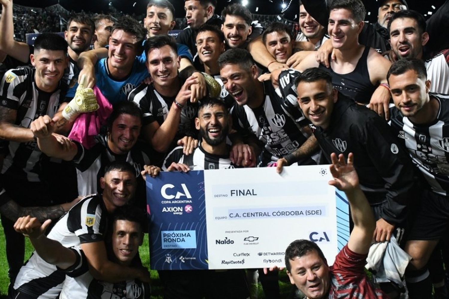 Central Córdoba, el primer finalista de la Copa Argentina