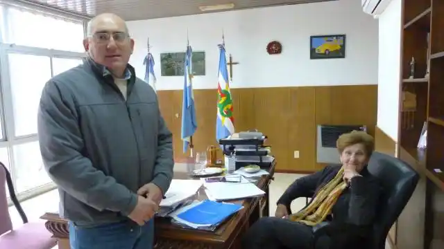 La Presidente Municipal recibió a Juan Maya, funcionario del Ministerio de Desarrollo Social 