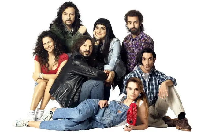 Hoy debuta la ficción "Viudas e hijos del rock and roll"
