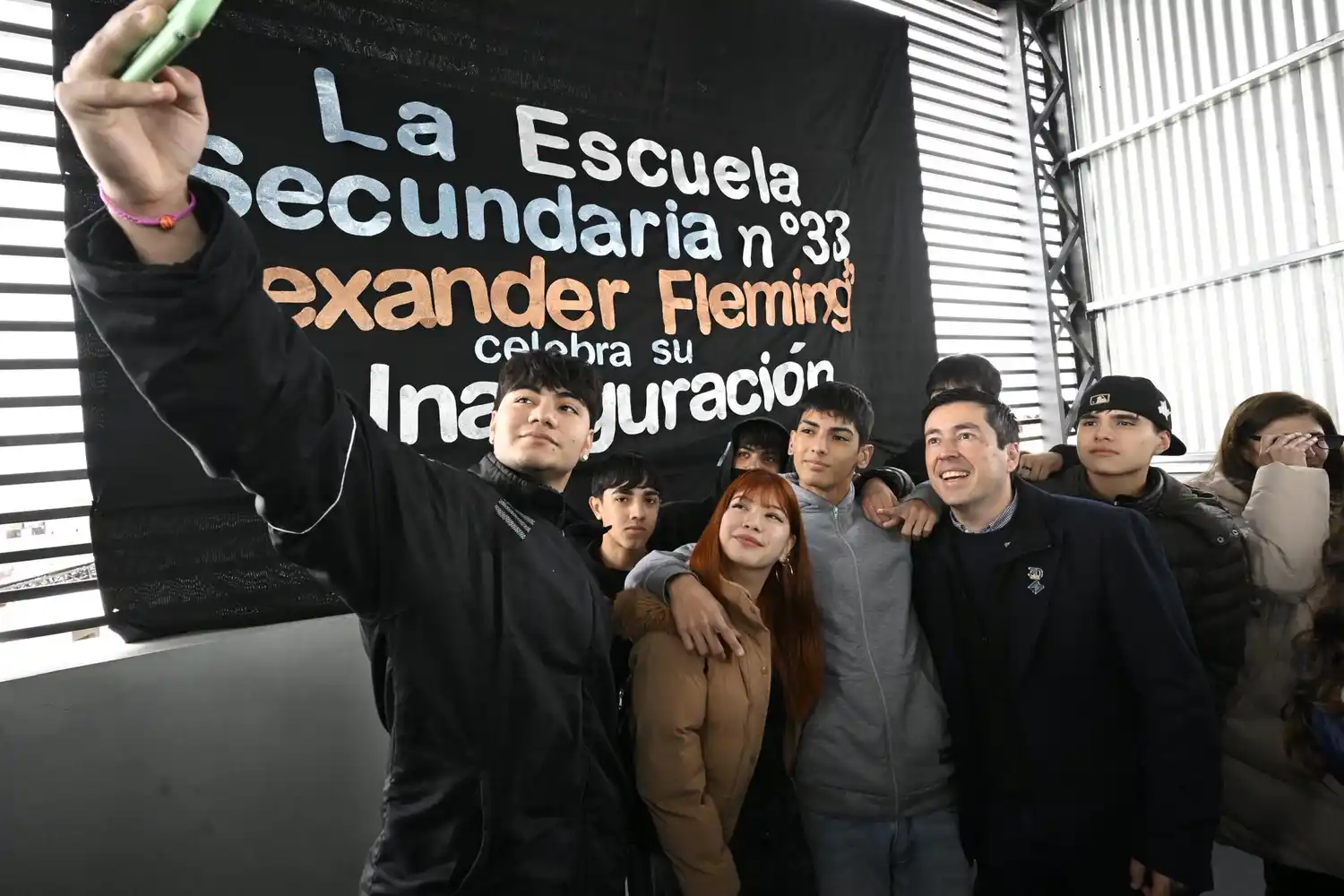 Los Polvorines: Nardini encabezó la inauguración del edificio propio de la escuela secundaria N°33