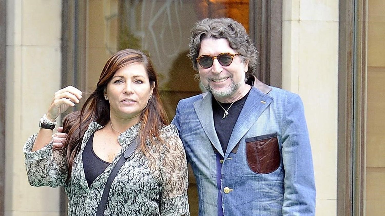 Joaquin Sabina y Jimena Coronado