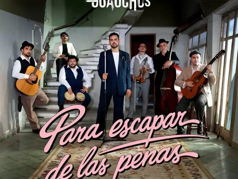 Guauchos estrena Para escapar de las penas, 
nuevo adelanto de su próximo disco Entre Cenizas