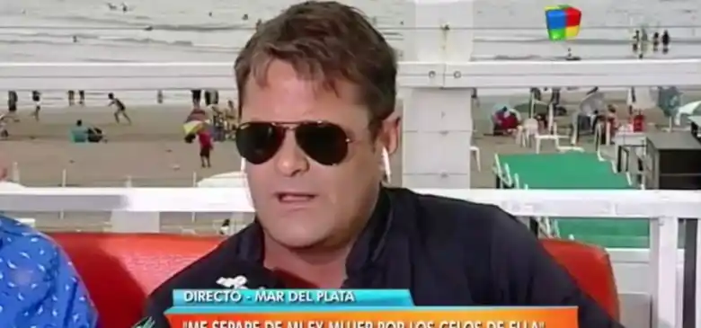 Un humorista de ShowMatch reconoció que golpeó a su esposa