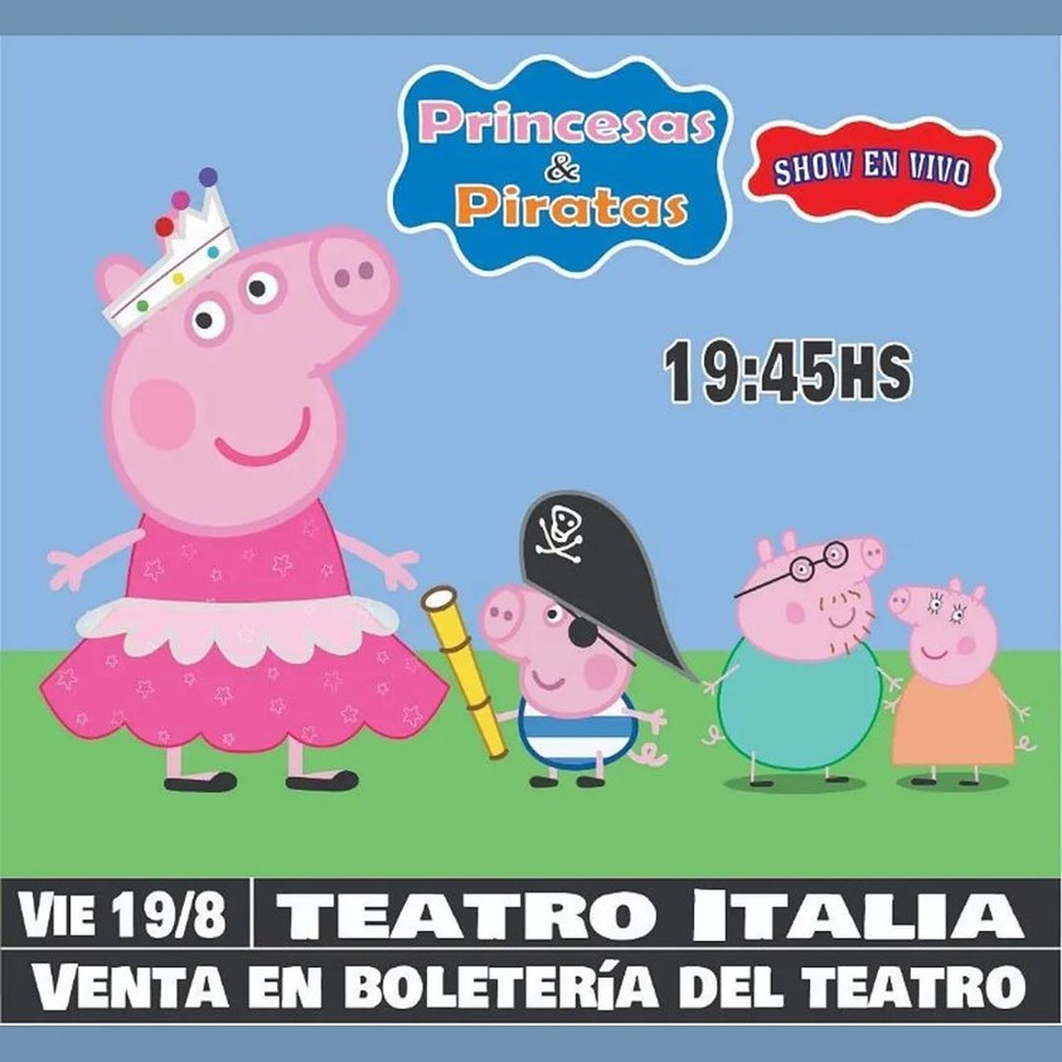 Peppa Pig llega a Gualeguay