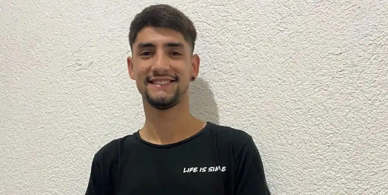 Jesús Buffarini, 23 años sufrió una brutal golpiza de una patota a la salida de un boliche.