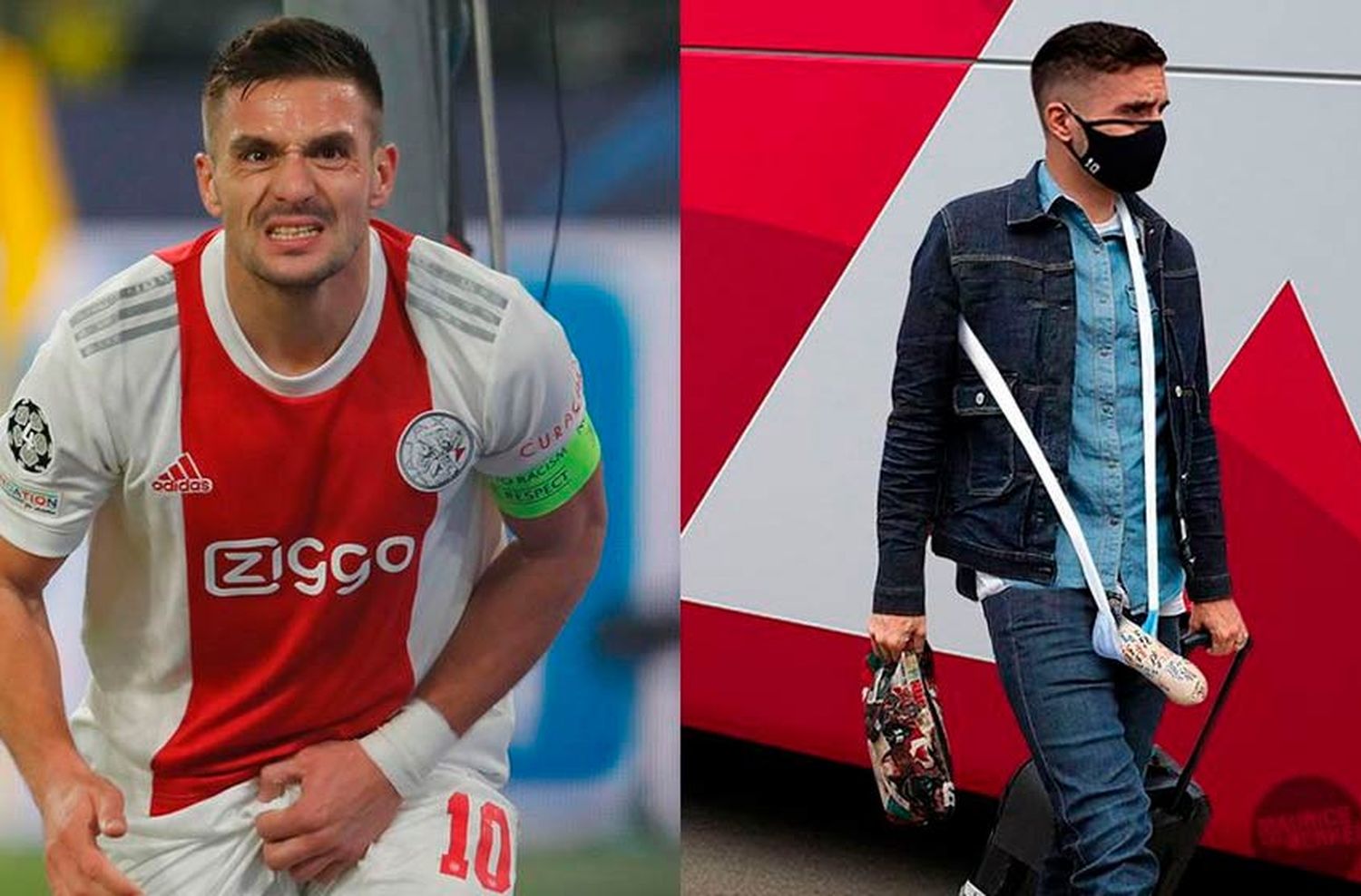 Futbolista se golpeó los testículos tras marcar un gol, le pusieron un yeso en el pene y se lo hizo firmar a sus compañeros