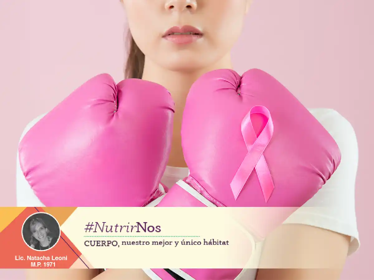 Octubre rosa: alimentación  y cáncer de mama  