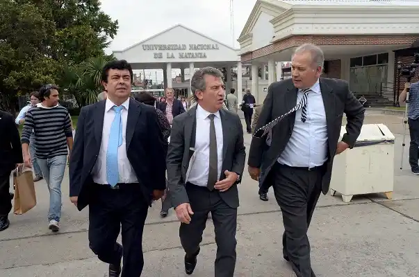 Carrera a la presidencia: Urribarri hizo pie en La Matanza