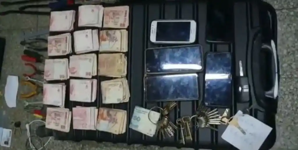 Detuvieron a cuatro delincuentes que robaron en un edificio