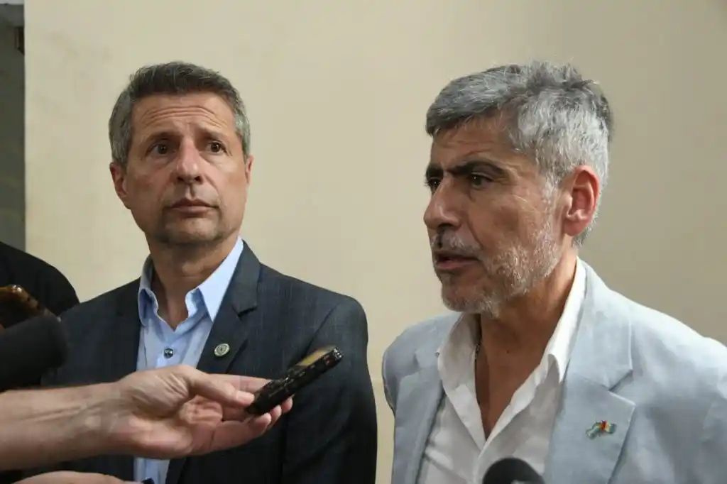 Damián Bernarte y Juan Pablo Quinteros