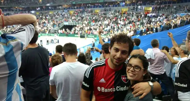 El sampedrino Matías Corvino presente en la Final de la Copa Davis en Zagreb