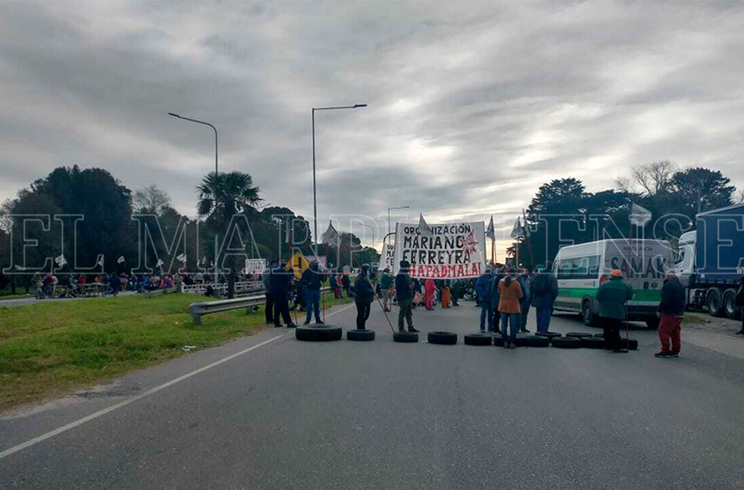 Anuncian un corte en la Ruta 2 para este jueves