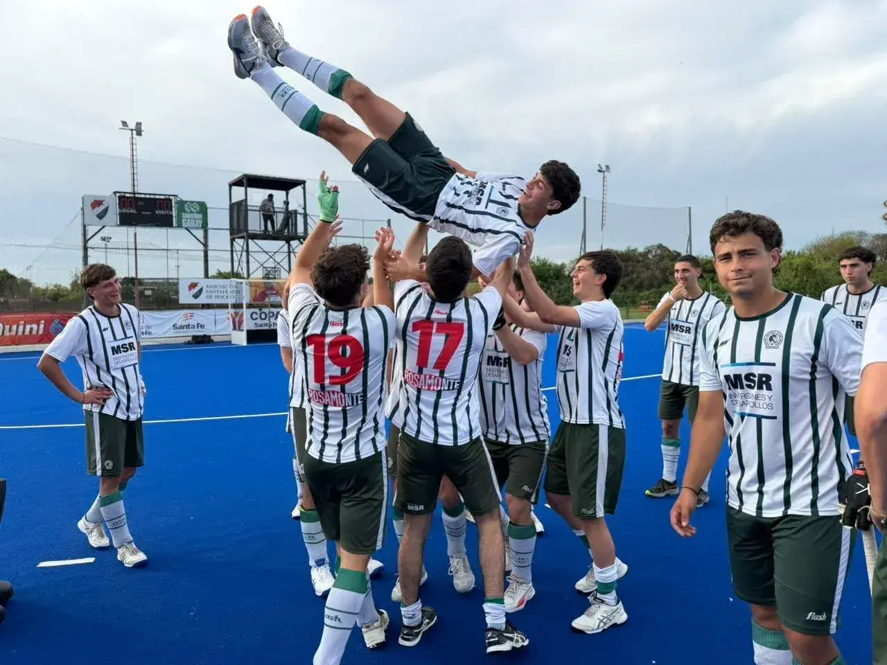 Jockey y Duendes de Rosario se coronoran campeones de la Copa Santa Fe 2026 de hockey . Foto:Copa SF