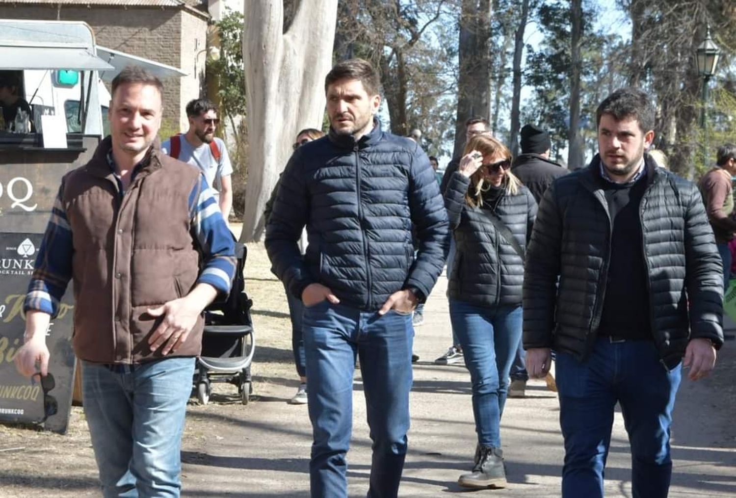Pullaro, Enrico y Chiarella, como los “mosqueteros” de Alejandro Dumas