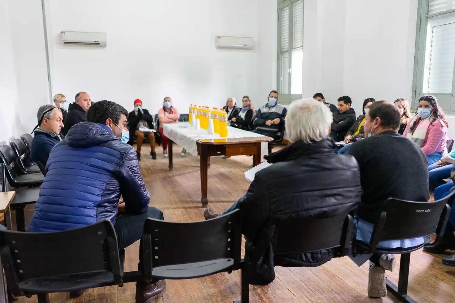 Hospital: se realizó una reunión con personal de admisión