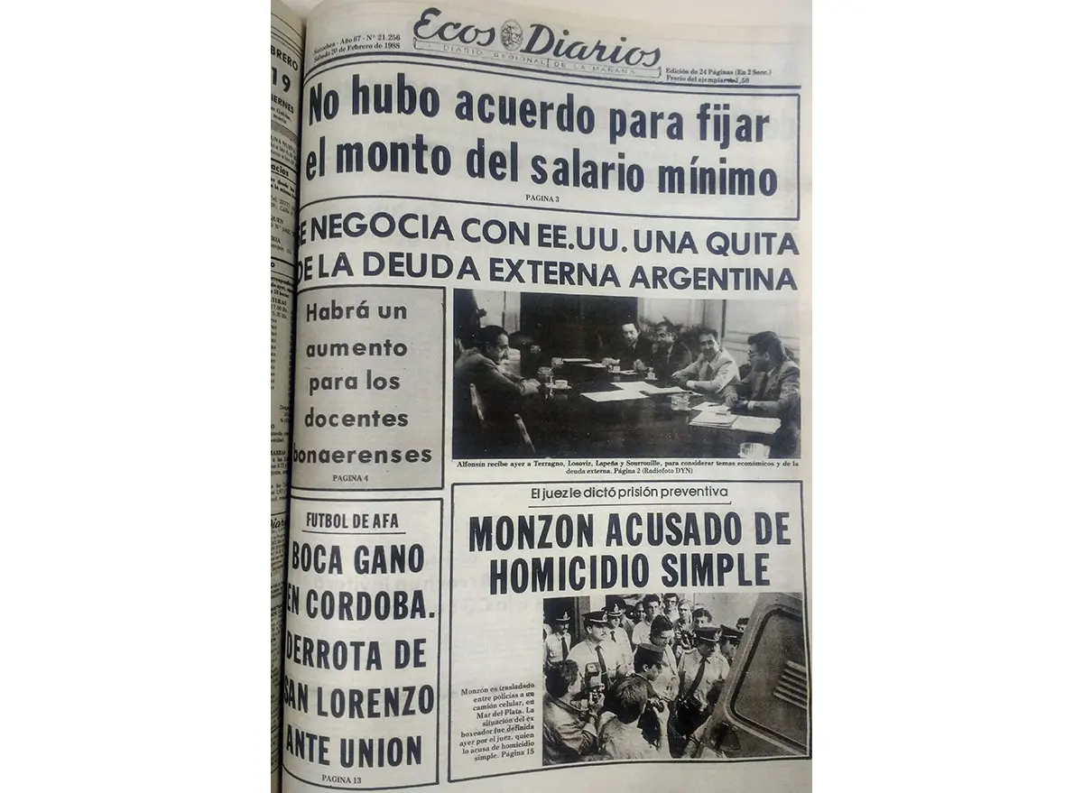 Sábado 20 de febrero de 1988