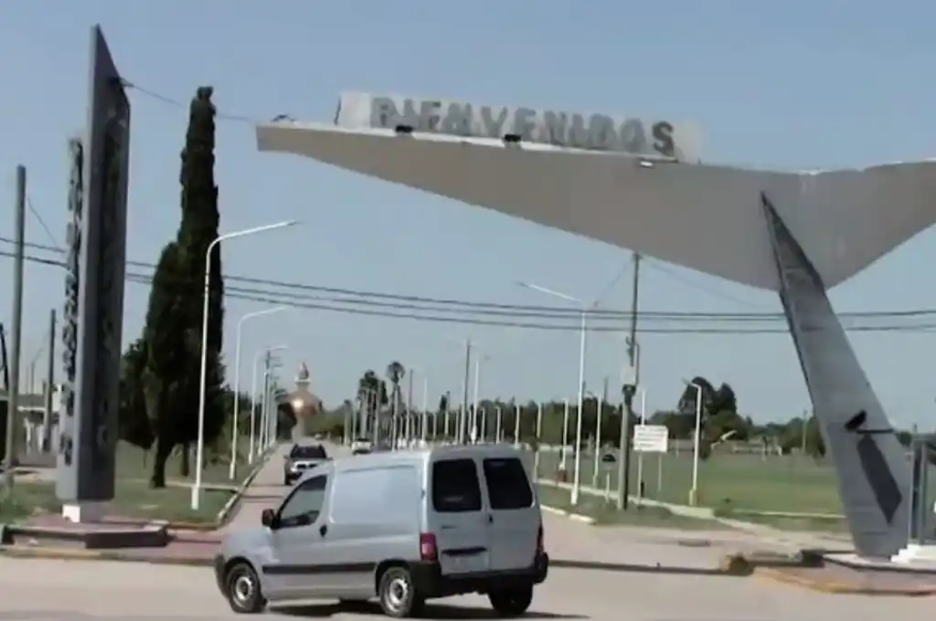 Entrada de San Marcos Sud.