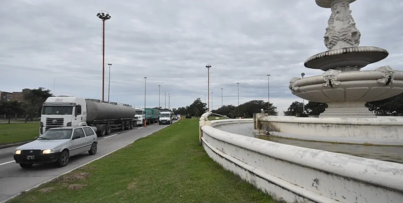El grave incidente ocurrió a la altura de la Fuente de la Cordialidad.
