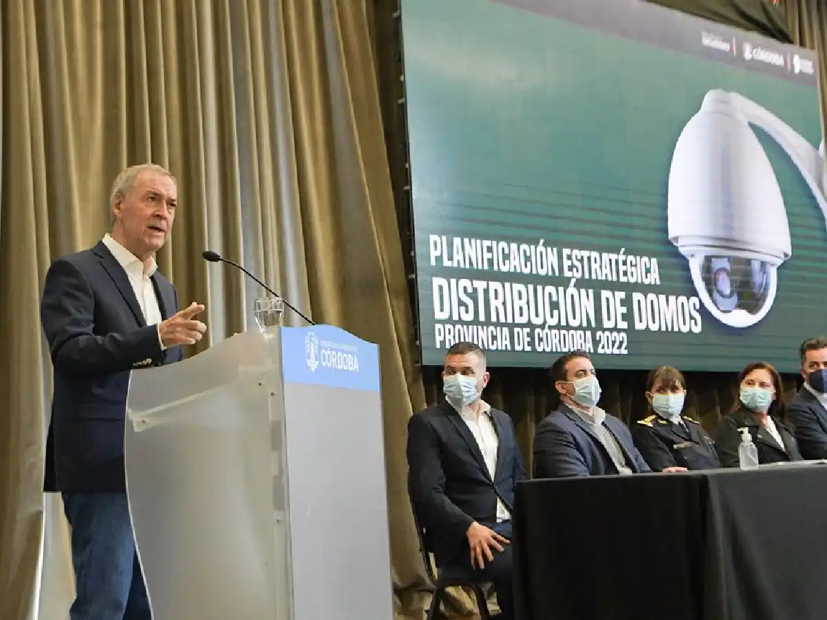 Anunciaron más cámaras de videovigilancia para San Francisco y otros municipios en 2022 