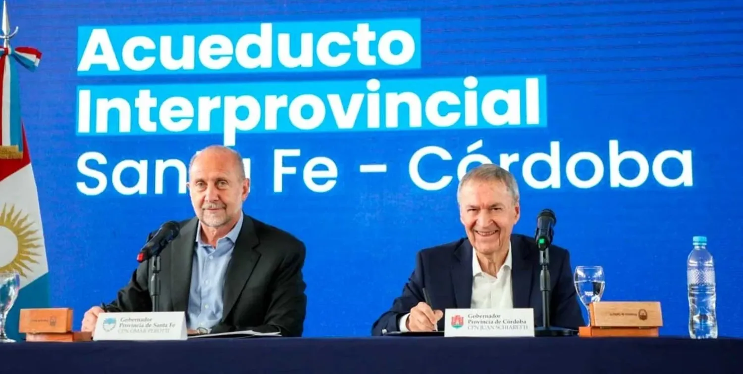 Los gobernadores Perotti y Schiaretti, de Santa Fe y Córdoba, respectivamente encabezan la actividad. También están los mandatarios electos, Pullaro y Llaryora