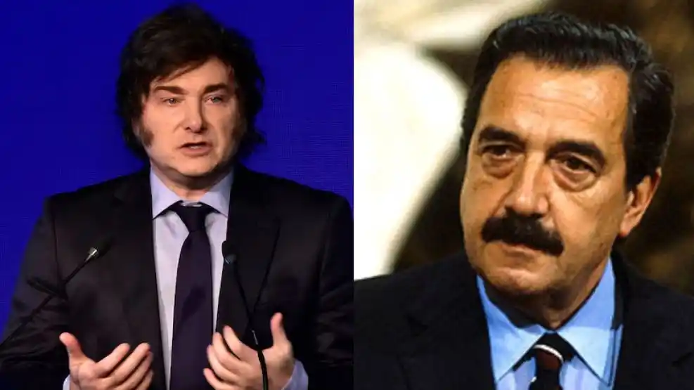 Milei, quien antes de ser Presidente dijo que tenía un muñeco con la cara de Alfonsín para golpear, le dijo golpista al ex Presidente radical.