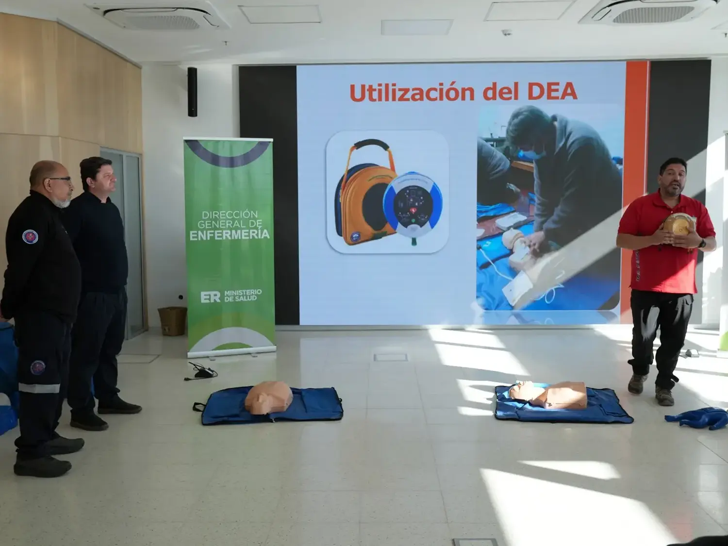 Personal del Mirador TEC se capacitó en técnicas de reanimación cardiopulmonar