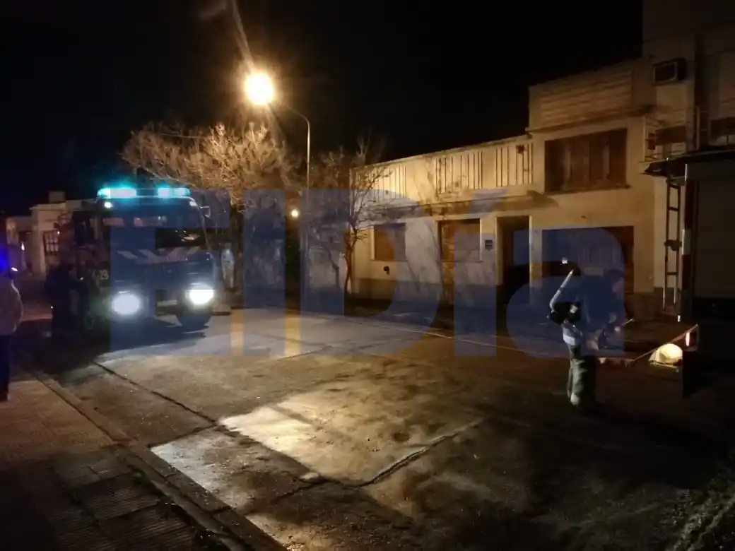 Incendio en una vivienda de la ciudad: investigan los motivos