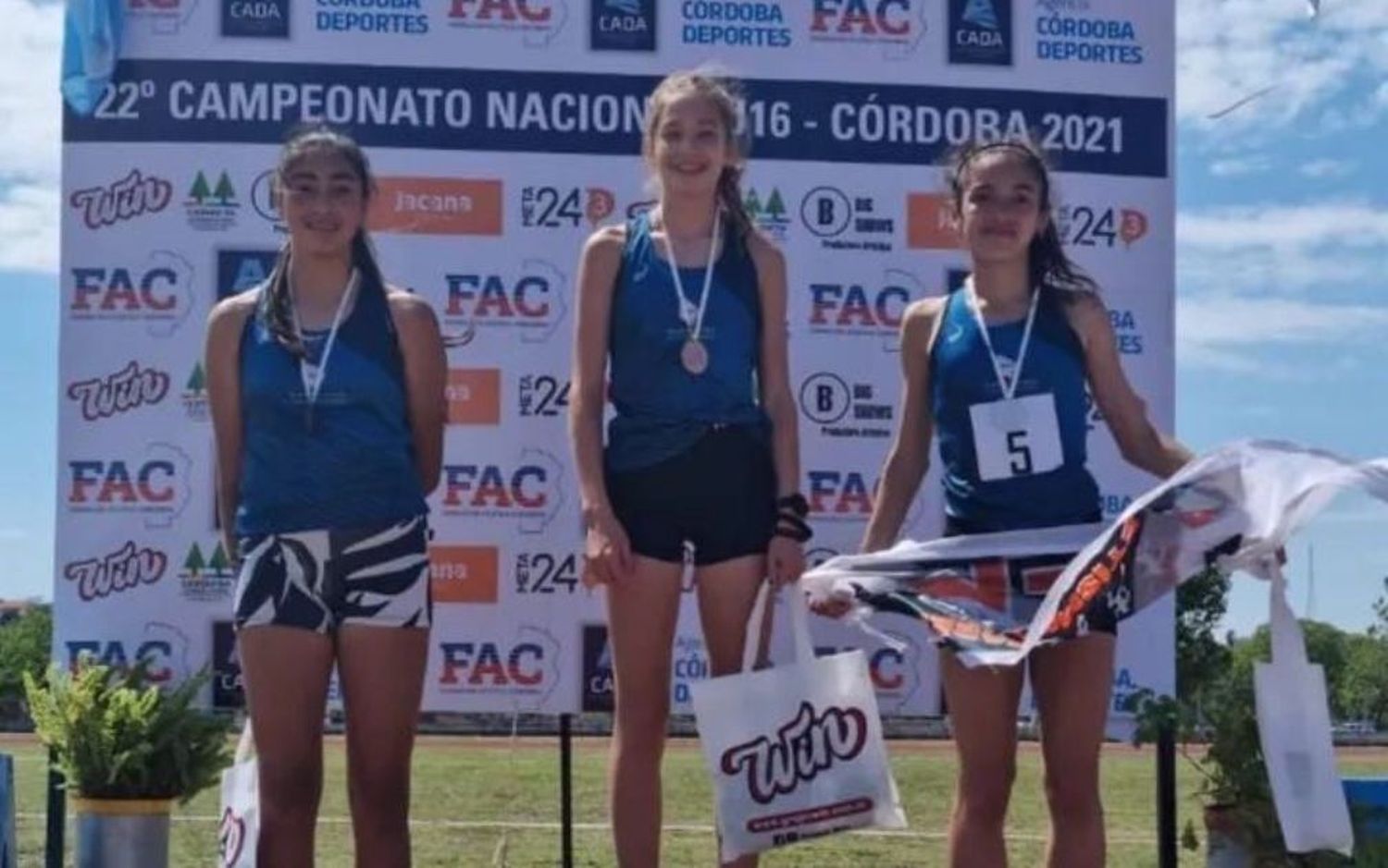 Podio para Zuberbuhler y Rodríguez en el Nacional U16