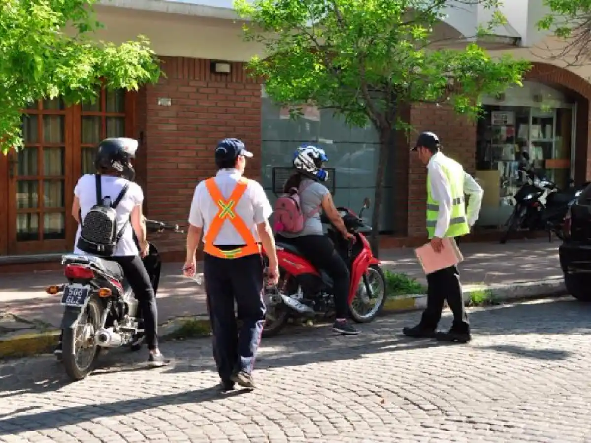 Incautan 20 motos y una camioneta en control vial