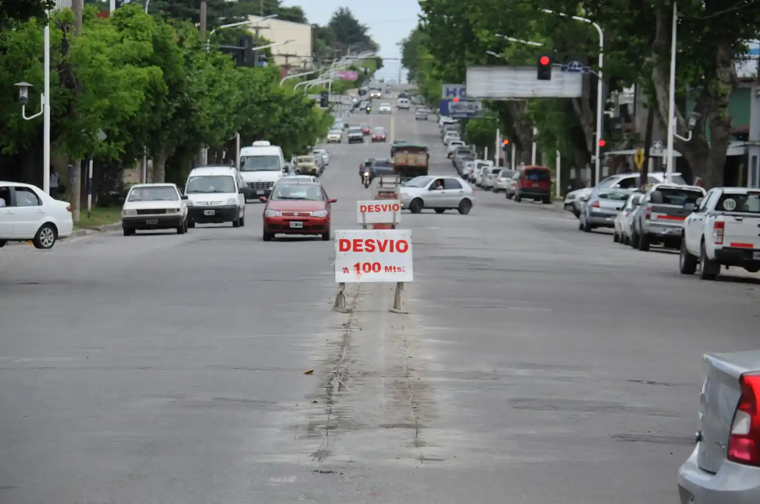 Comenzaron los trabajos de repavimentación  de un nuevo tramo de Avellaneda