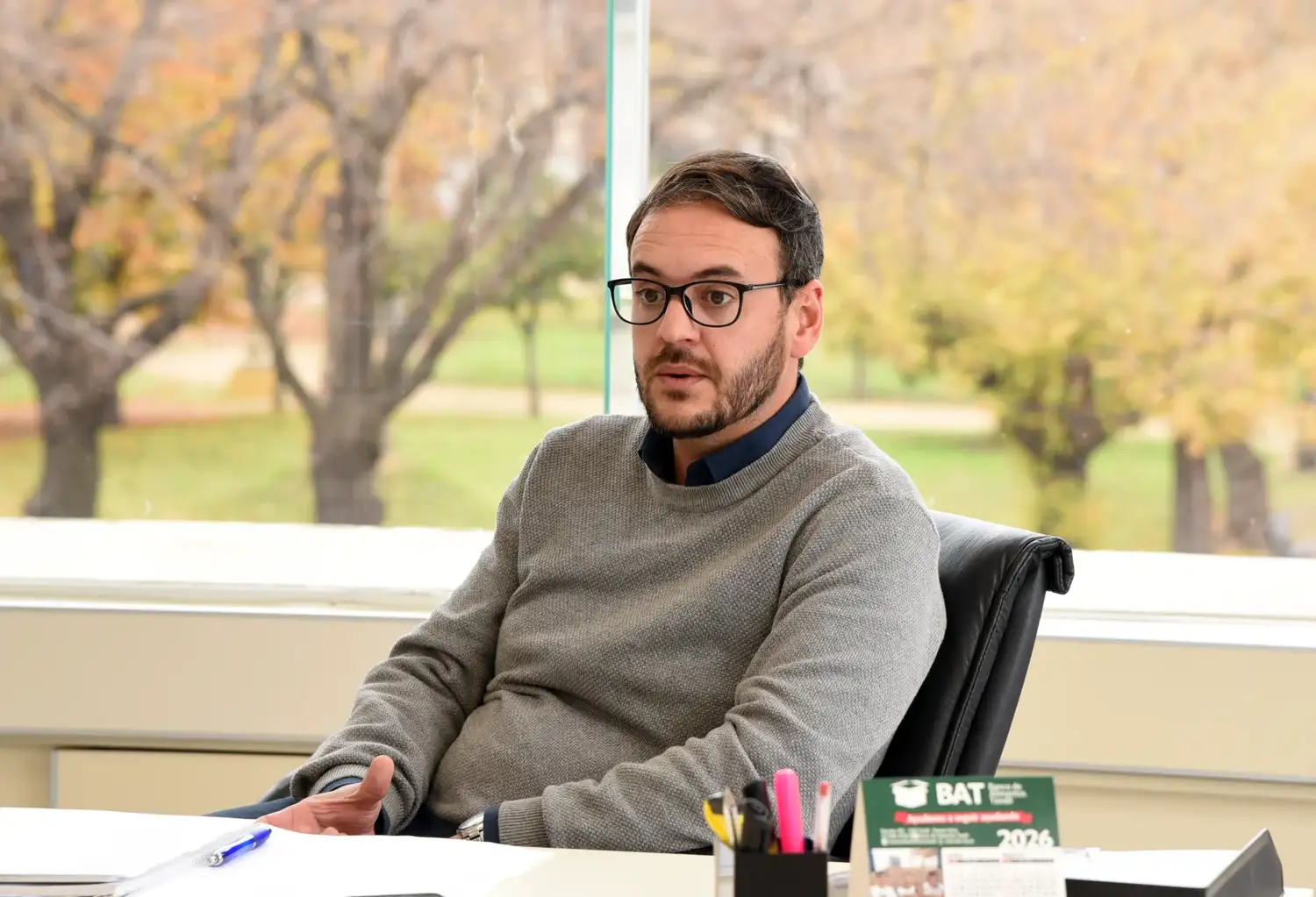 El titular de la UDAI de Anses, David Fernández.