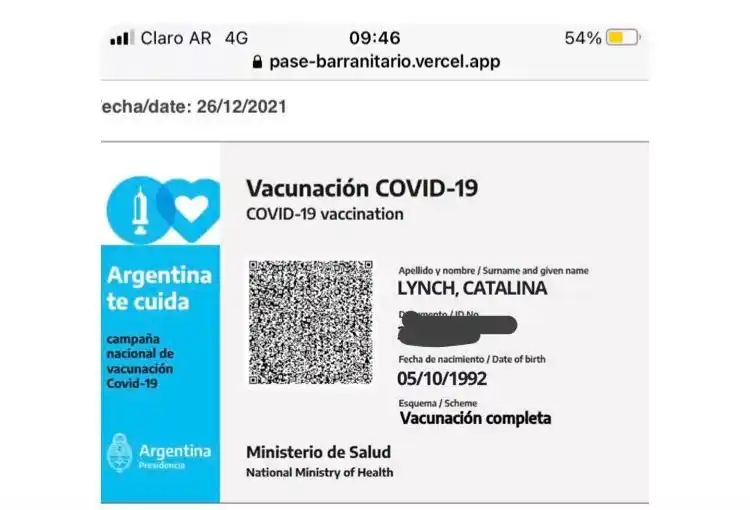 El Gobierno de la Provincia detectó pases sanitarios ilegales en Twitter y lo denunció en la Justicia