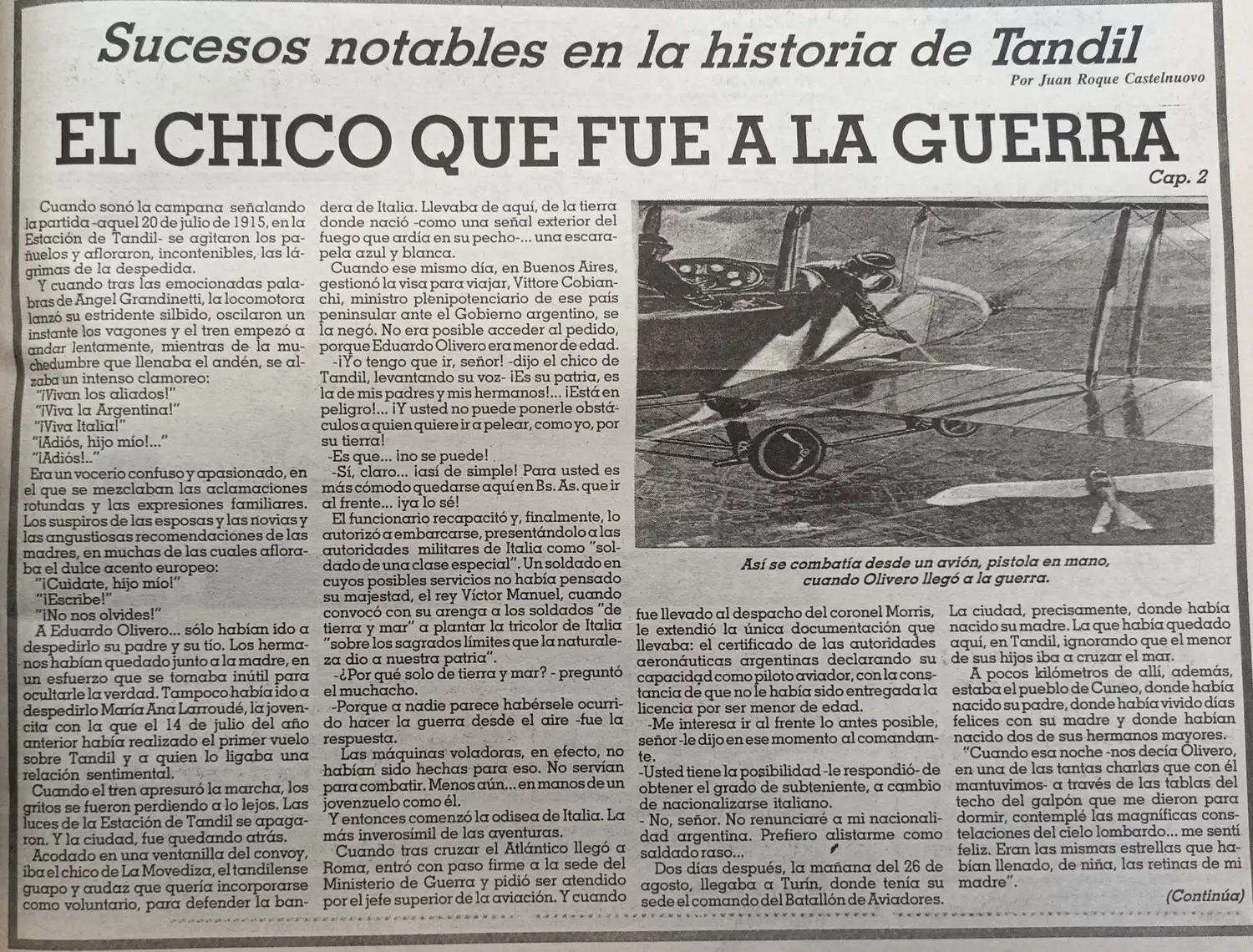 El chico que fue a la guerra - Cap. 2