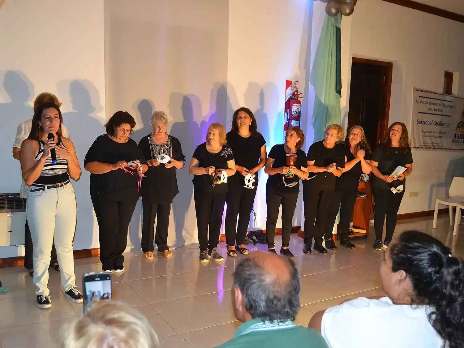 AGMER realizó la muestra anual de talleres con gran participación del sector pasivo