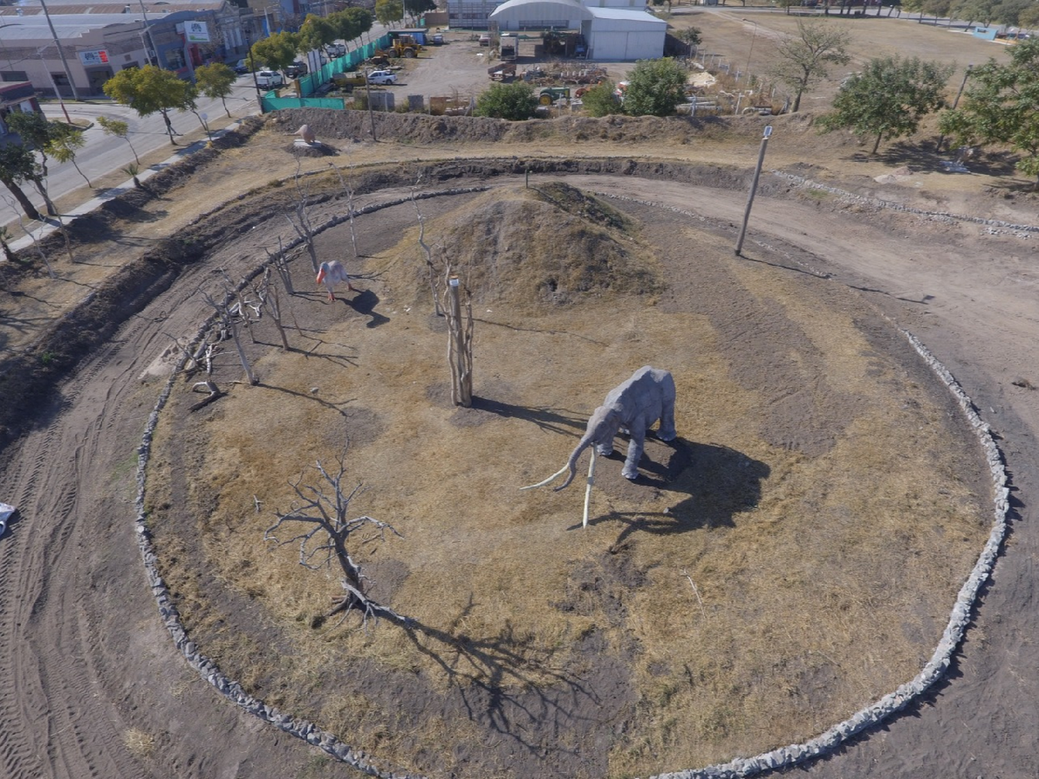 La Para: “las bestias” toman su lugar en el parque pleistocénico