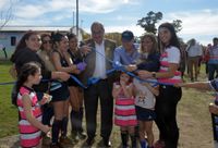Reinventar Tandil reinauguró su cancha con el orgullo de poder brindar más seguridad a los jóvenes