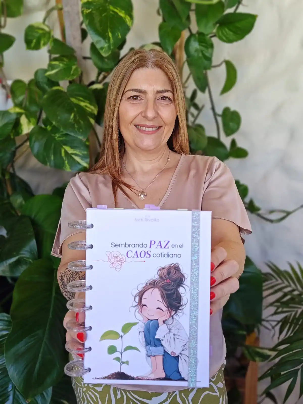 Natalia Rivalta, escritora local