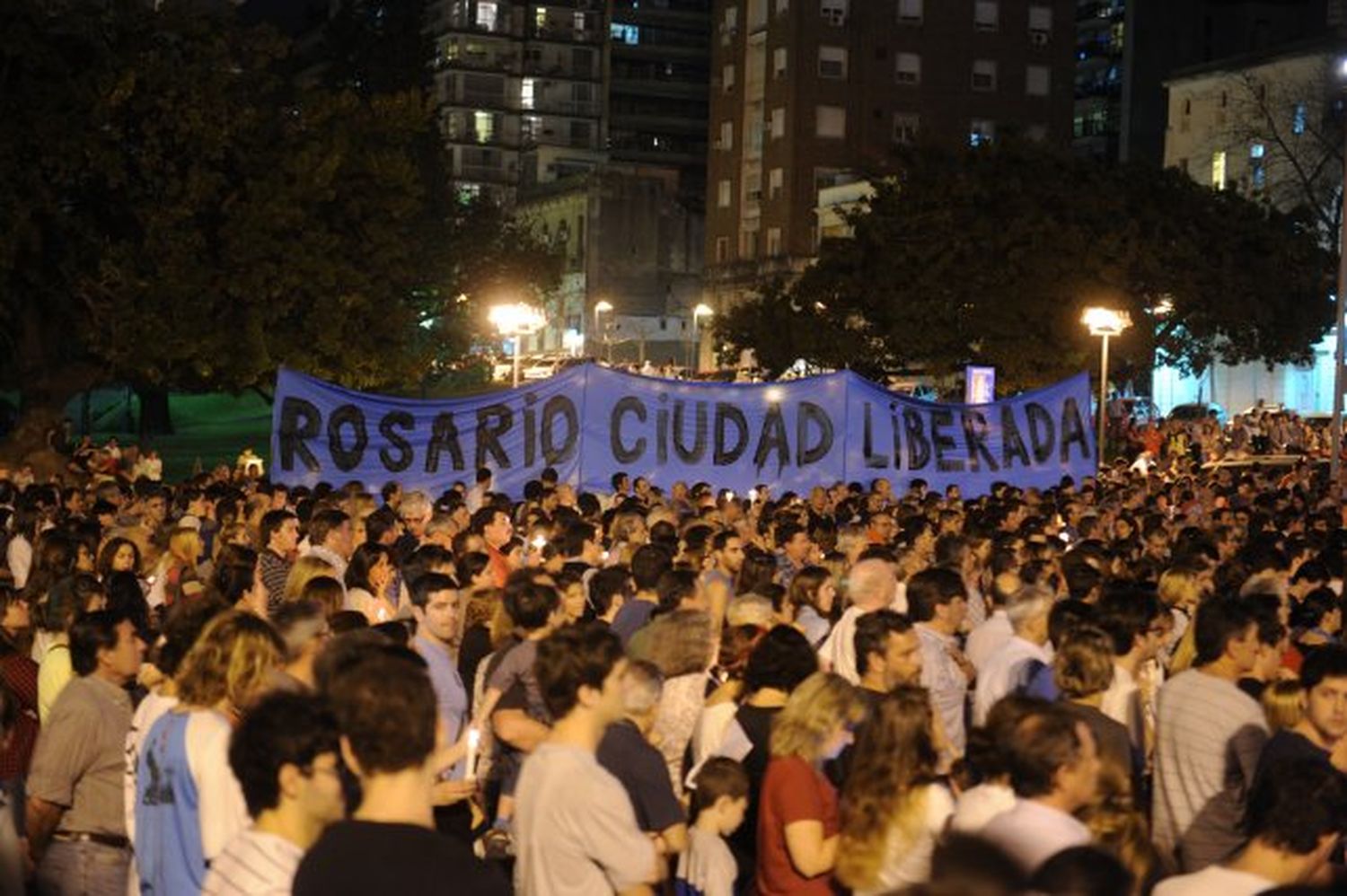 “Rosario Sangra” y marcha para exigir seguridad