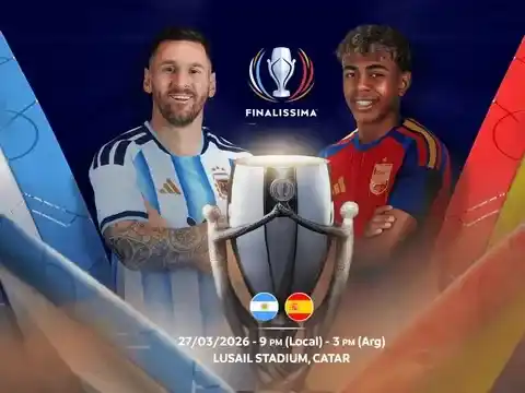 Alto riesgo de suspensión de la Finalissima programada para el 27 de marzo en Doha. Foto: Redes soc.