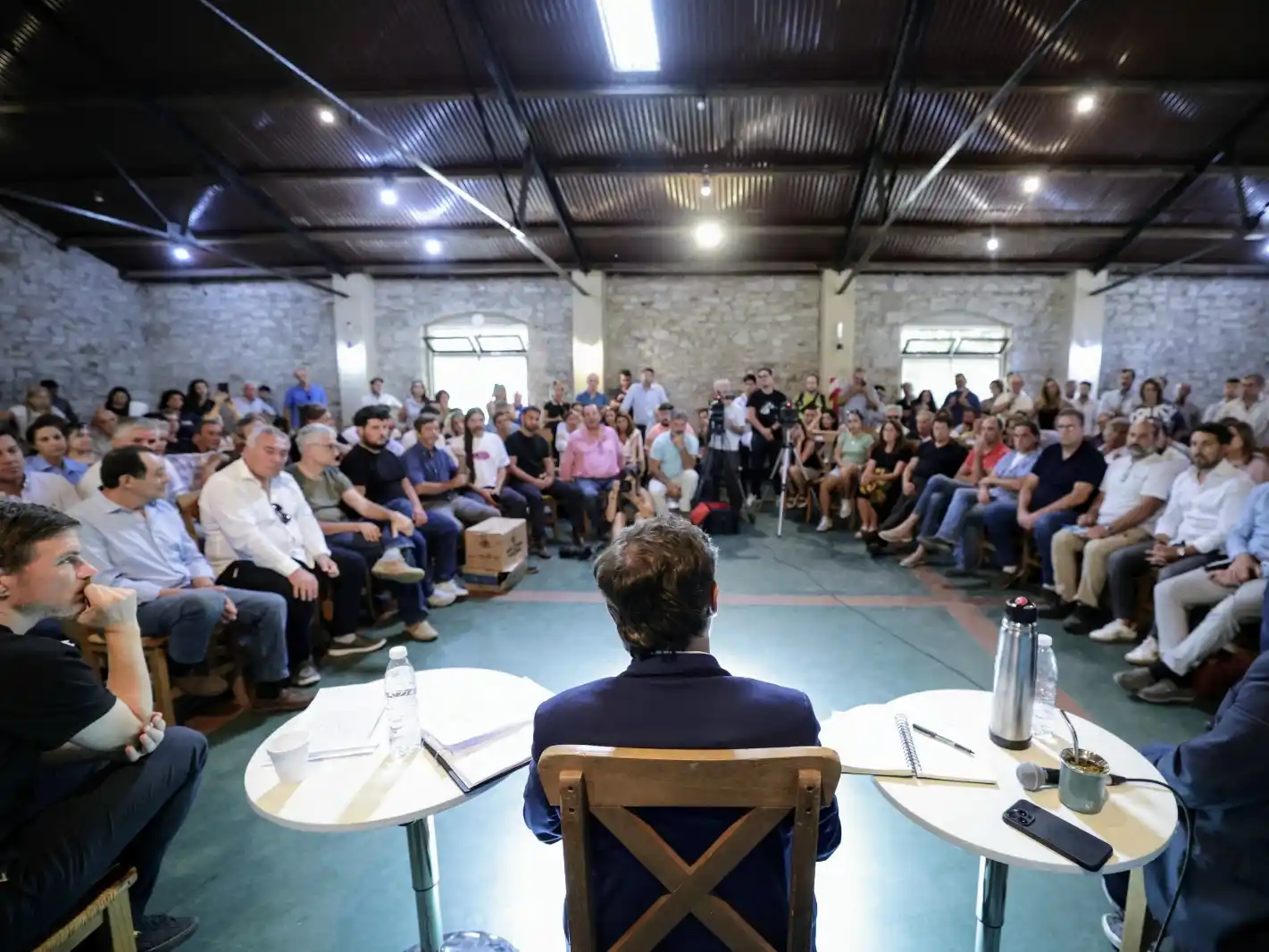 Rojas y Sierra, en Balcarce con Kicillof