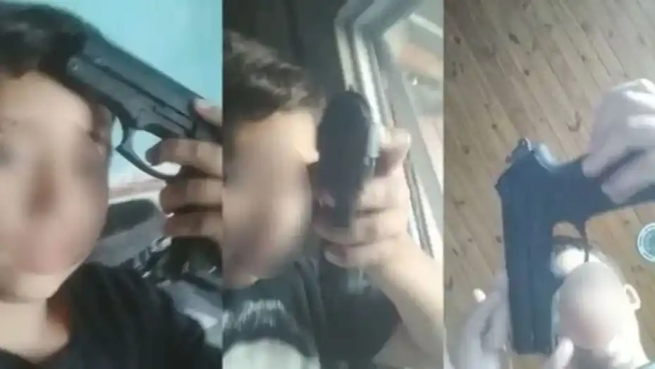 Nene de 11 años fue armado a una escuela de La Plata y le pegó un culatazo a la maestra: "Yo soy re mafia", dijo