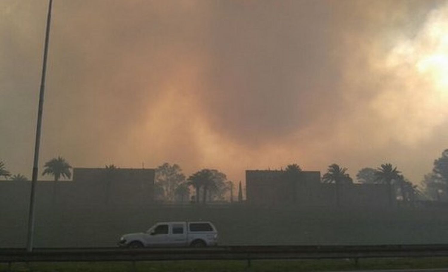 Incendio en la Reserva de Otamendi