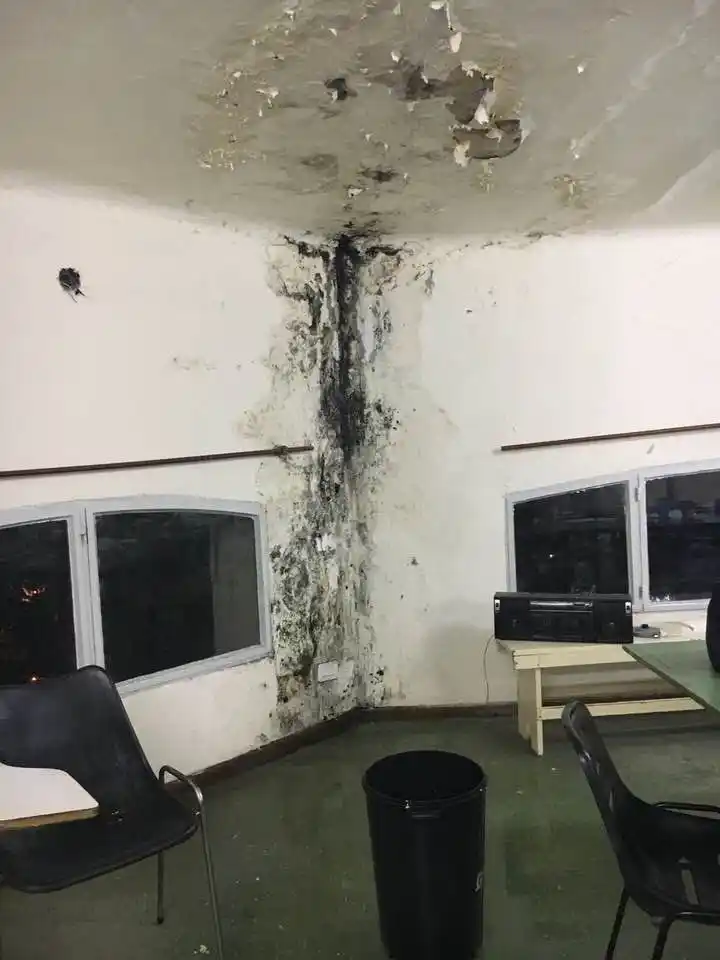 La Plata: Tras filtrarse agua durante las lluvias, denuncian el deterioro del Hospital San Martín