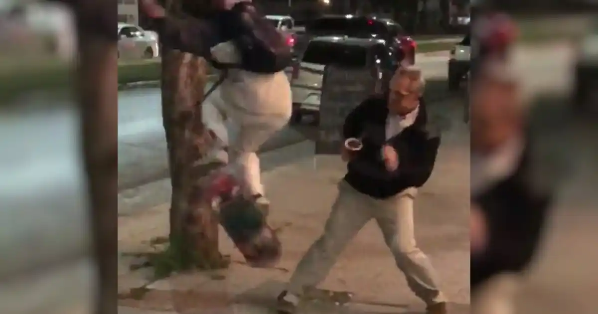 La violenta reacción de un vecino contra un joven skater que generó polémica en las redes