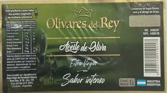 Detectaron la comercialización de un aceite de oliva prohibido en Mar del Plata