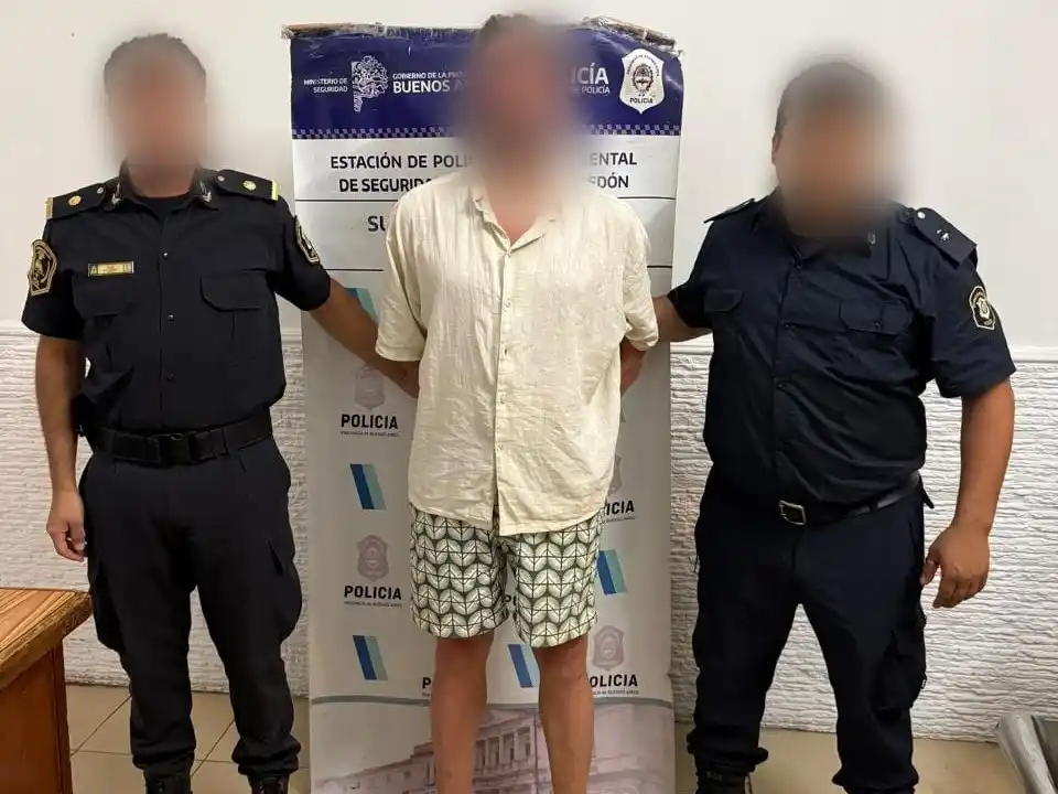 El sujeto fue trasladado a la Unidad Penal N°44 de Batán.