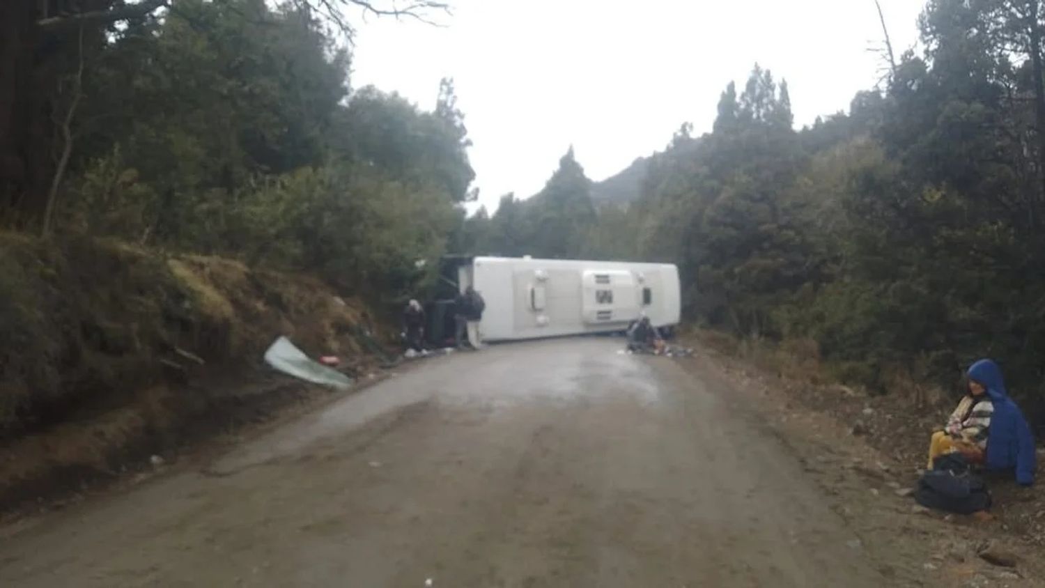 Accidente cerca de Villa Traful