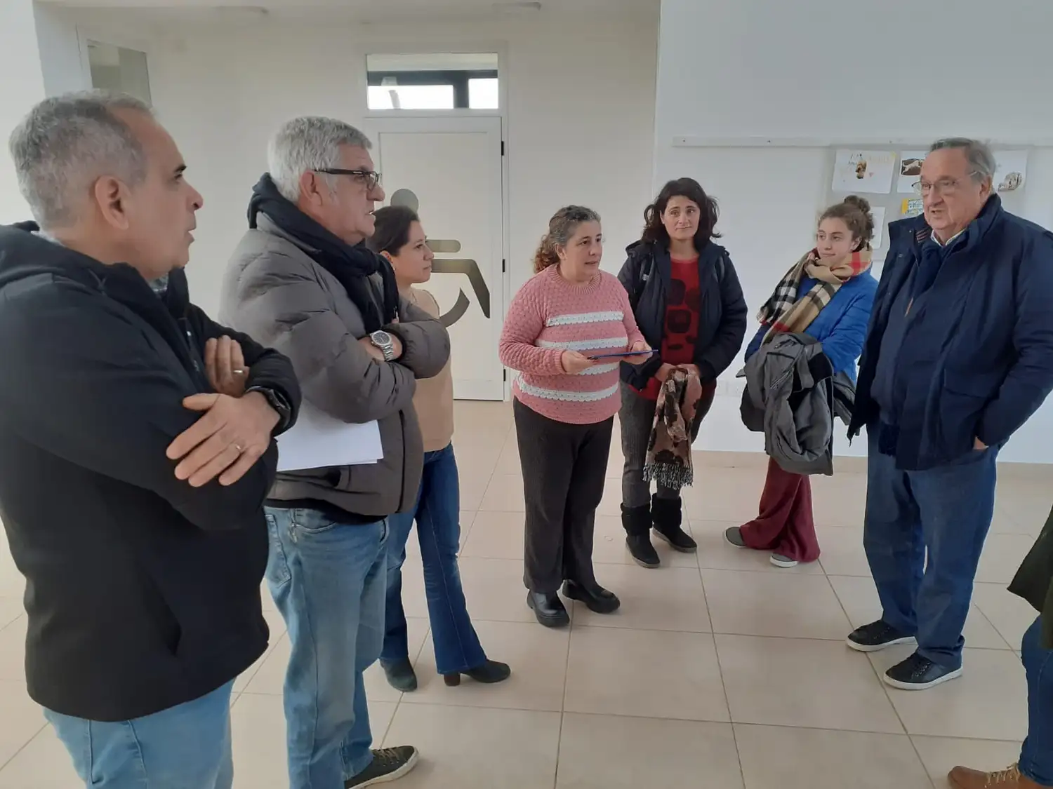 Lunghi se reunió con integrantes de la Asociación Civil Docentes