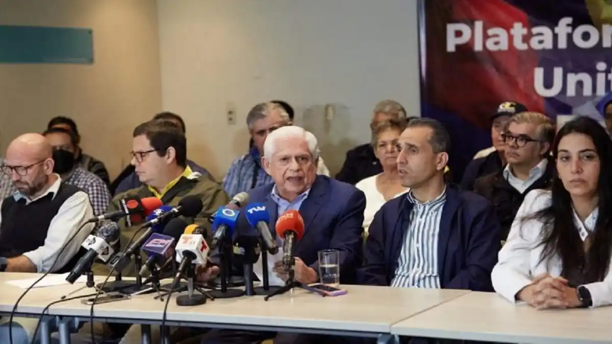 ES UN «ATAQUE COORDINADO»: Plataforma Unitaria dice que sigue adelante con las primarias